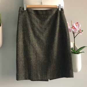 J. Crew wool pencil skirt